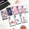 LOVELY D-Diddl Phone Case For Samsung S 25,24,23,22,30,21,10,9,Ultra,Plus,Lite,FE,4,5 G Soft Black Case