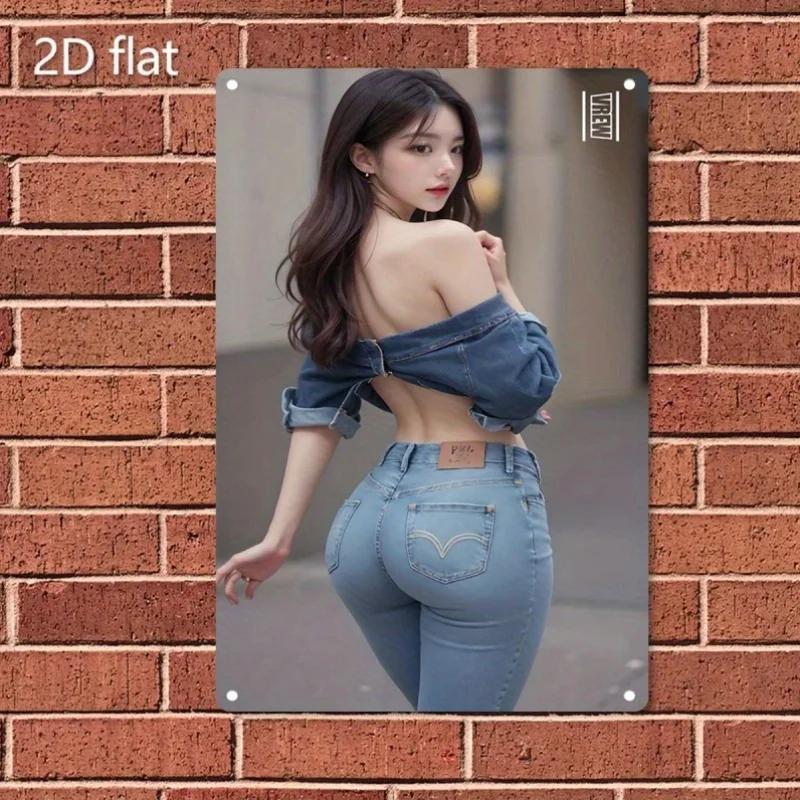 

Vintage Iron Metal Wall Art Sign For Restaurant Bar Cafe Pub Rustic Decor 20x30cm（7.8x11.8inch）