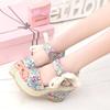 Summer New Sexy High-heeled Women's Sandals Waterproof Platform Thick-soled Wedge Heel Fashion Fish Mouth Sandals