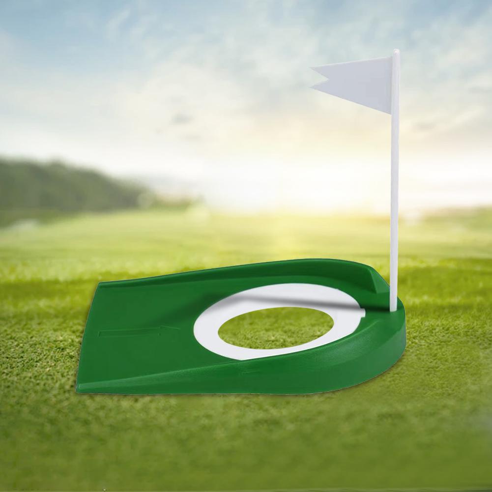 Golf Putting Cup Golf Training Putters Hole Golf Putting Disc Golfs Practice Hole Cups Auxiliary Tool for Home Office Yard Lawn