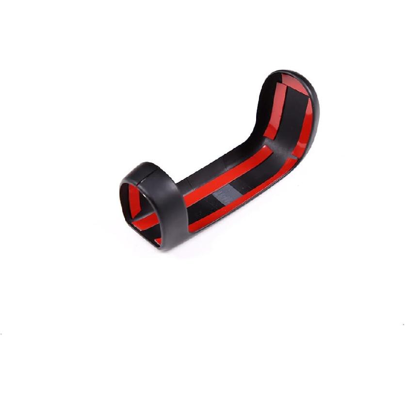 ABS Auto Schalthebelkopf Abdeckung Zieraufkleber für Toyota Tundra 2007 2008 2009 2010 2011 2012 2013 2014+ 2021 Sequoia 2008-2020 (Matt-schwarz)