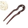 Elegant U-Shaped Wave Hairpin: Modern Chinese Style Accessory for Women's Bun and Ma Mian Skirt.