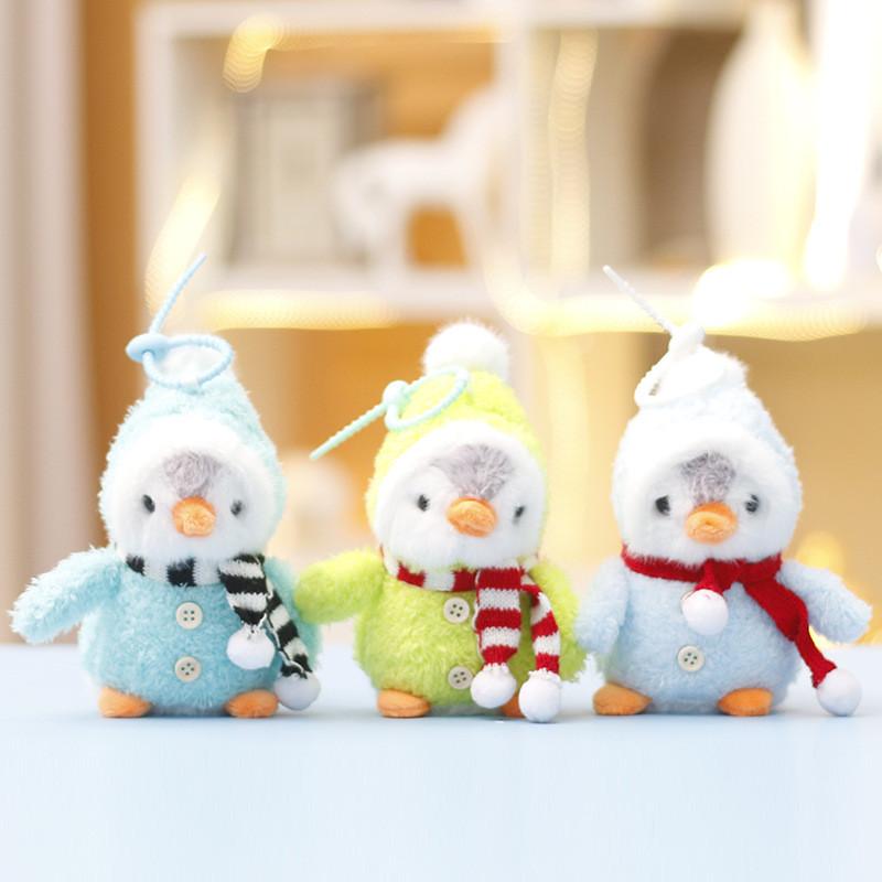 Snowman Penguin Plush Toy With Soft Short Pile For Kids And Gift Giving