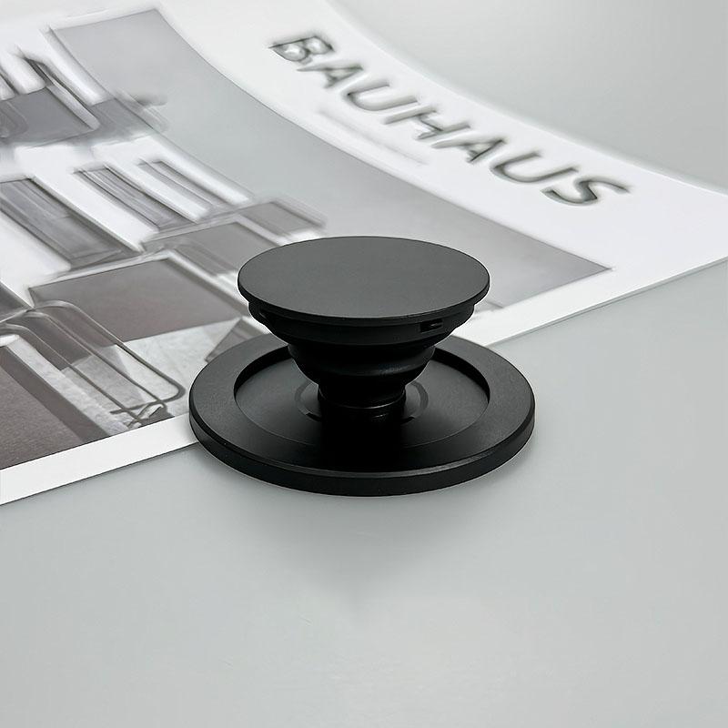 1PC Magnetic Folding Mobile Phone Grip Holder Suction Airbag Bracket Cell Phone Bracket Portable Desktop Lazy Telescopic Bracket