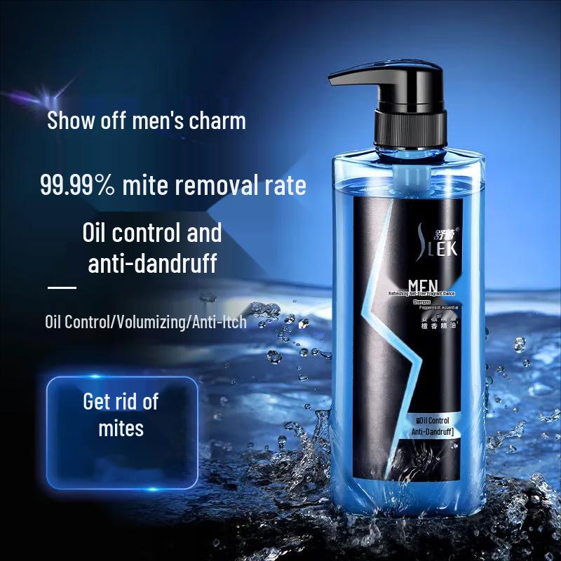 Sleek Men's Refreshing Anti-Dandruff Shampoo
