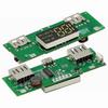 10/20/50/100Pcs18650 Lithium Battery Digital Display Charging  Boost ModuleDual USB Output 5V 2.4A / 2A / 1A