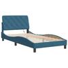 VidaXL Bed Frames with LED Lights, Upholstered Bed, Slat Base, Single Bed, Adult Bedroom Bed 3213841