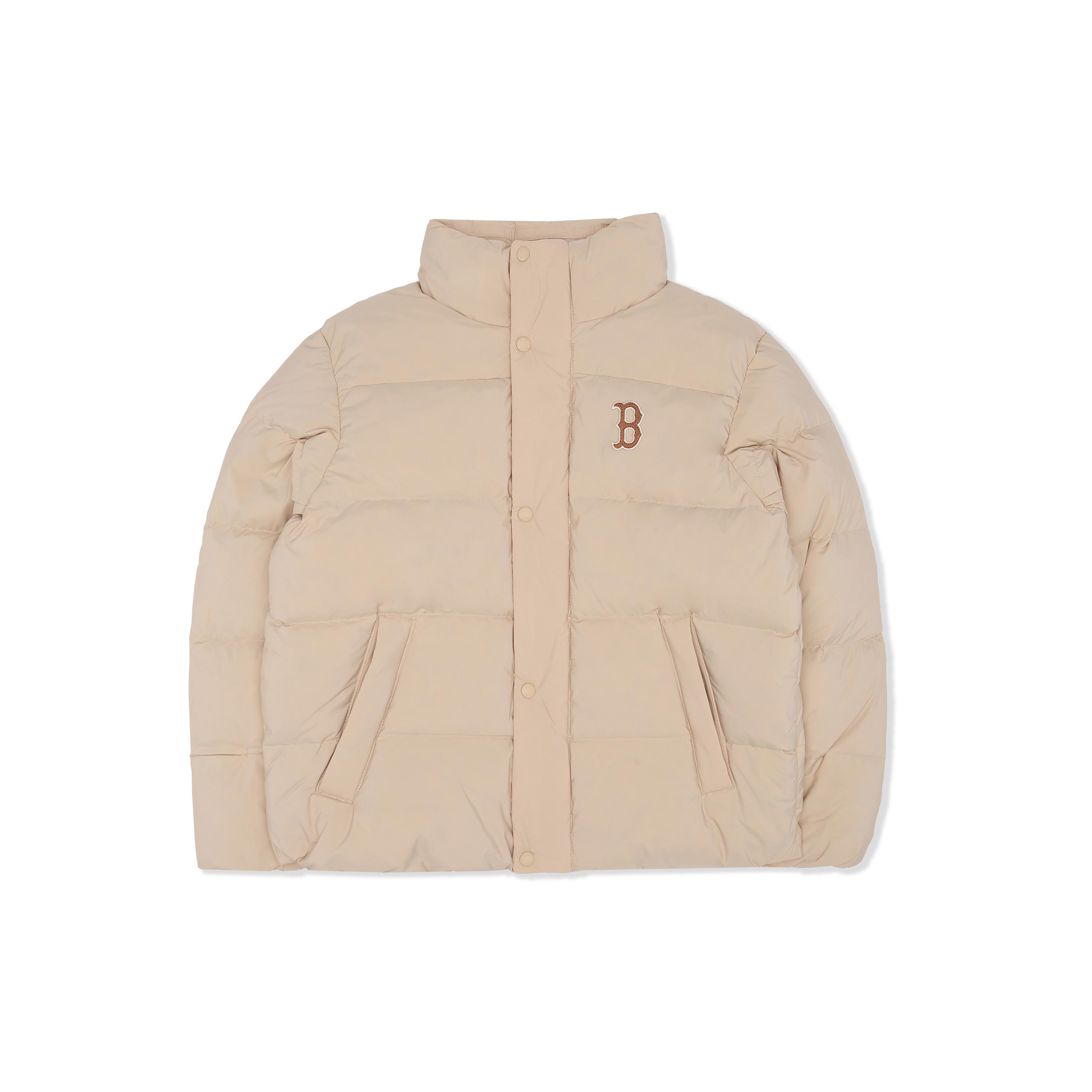 

New MLB New York Yankees Down Jacket Unisex Beige Yellow 3ADJB0526-43BGS XS