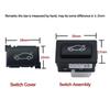 Tailgate Rear Trunk Switch Button Cover for BMW 1 2 3 4 5 6 7 X1 X3 Z4 E81 E82 F22 F23 E90 F30 F32 E60 F10 F11 F01 E84 F25 E89