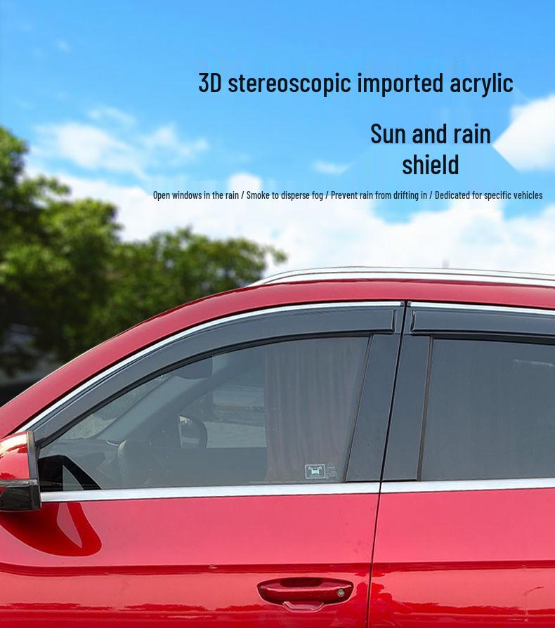 BYD D1 Rain Guards & Visors: Rainproof Strips & Modified Car Accessories