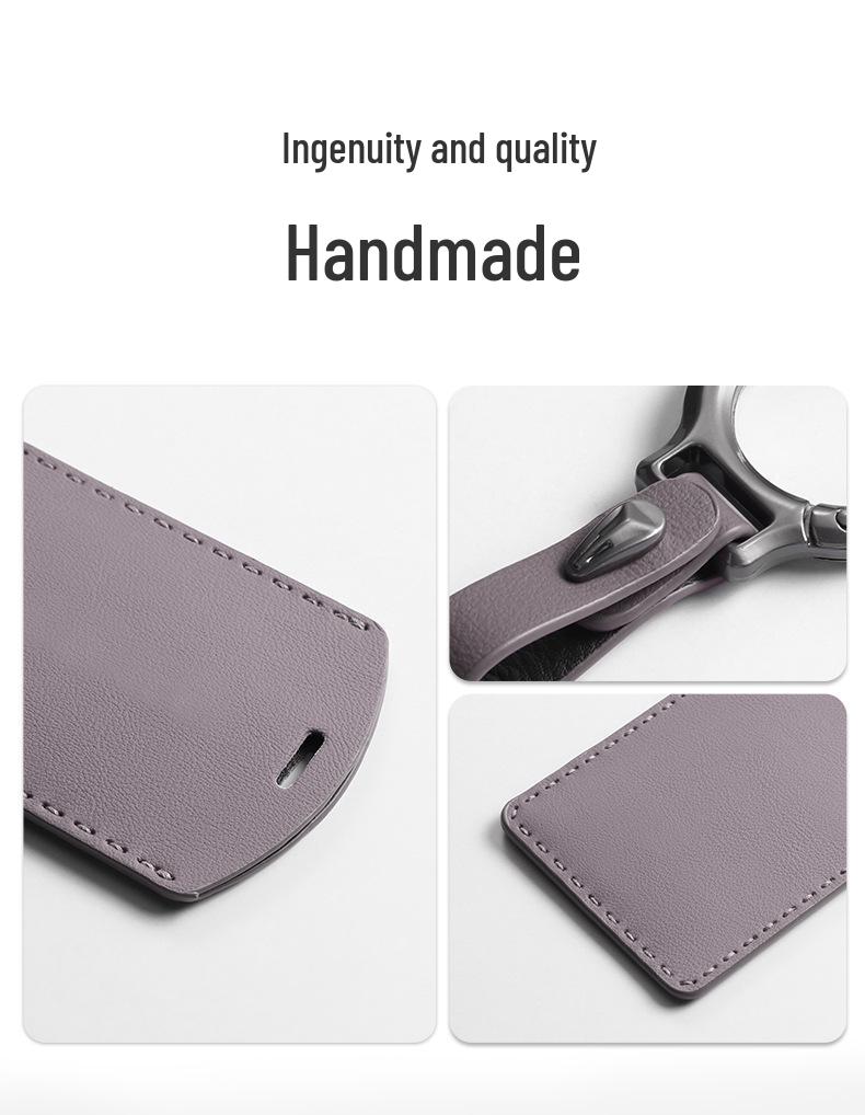 Kompatibel L60 Kortnøgle Etui - 24 Ny Model NIO ONVO LEO NFC Smart Induktions Bil Taske Spænde Etui