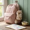 Simulazione Gatto Gatto Bambola di Peluche Animale di Peluche Morbido Fascino Gatto di Peluche Ciondolo per Borsa Decorazione per Borsa