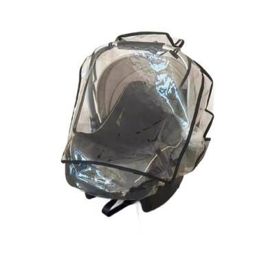 Universelle Passform Baby-Autositz-Regenschutz Transparent Schnelle Montage Winddicht EVA Für Outdoor-Reisen