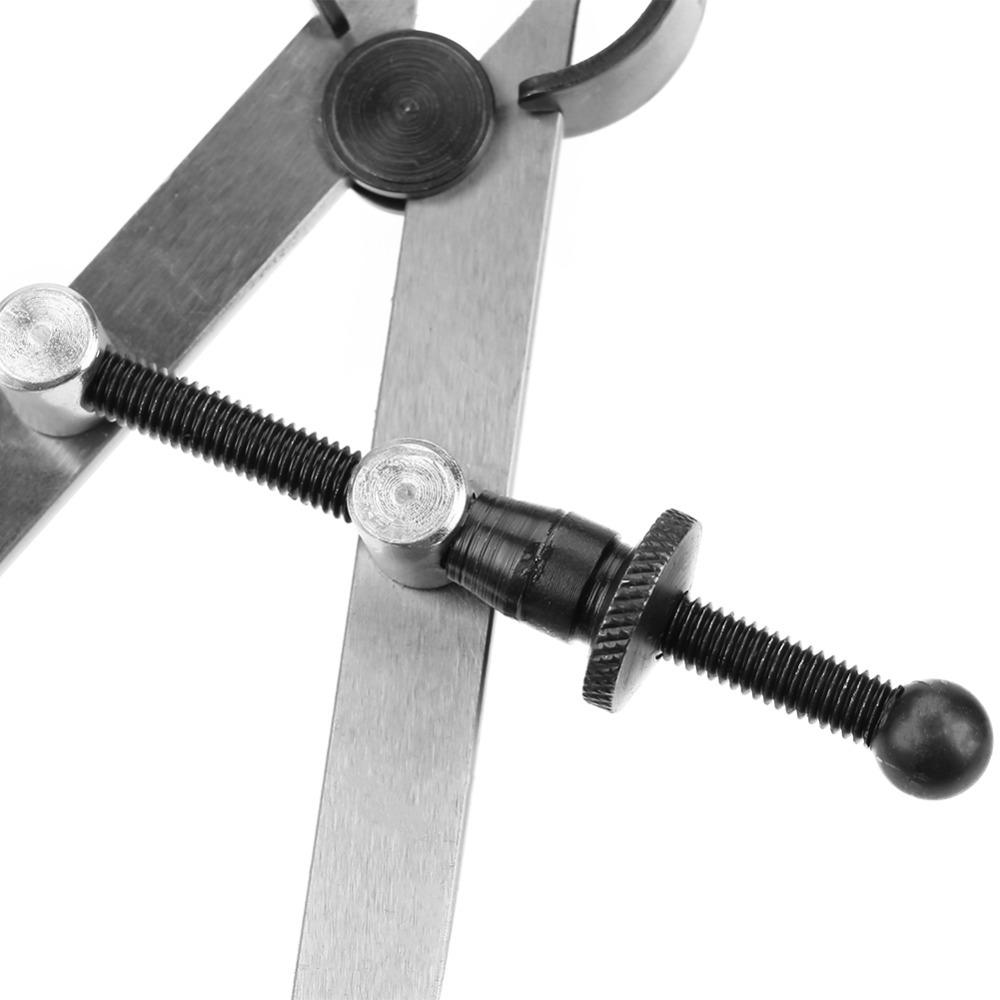 Leather Divider Leather Compass 100mm Rotating Compass Professional Spring Divider Woodworking
