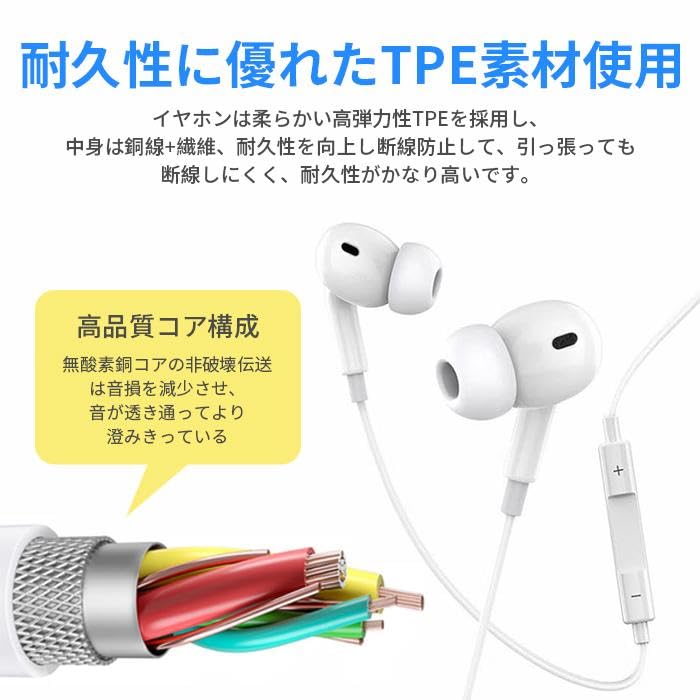 Wired Earphones for iPhone 2025 Industry New Edition Genuine Wired Earphones for iPhone Lightning Earphones HiFi Sound Quality Comfortable to Wear