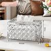 European Style Tissue Storage Box Minimalist Paper Container Creative Light Luxury Napkin Box  Car