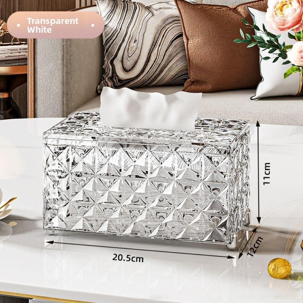 European Style Tissue Storage Box Minimalist Paper Container Creative Light Luxury Napkin Box Car