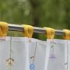 Small Curtains, Small Coffee Curtains, Kitchen Curtains, Width Can Be Customized Ht-020