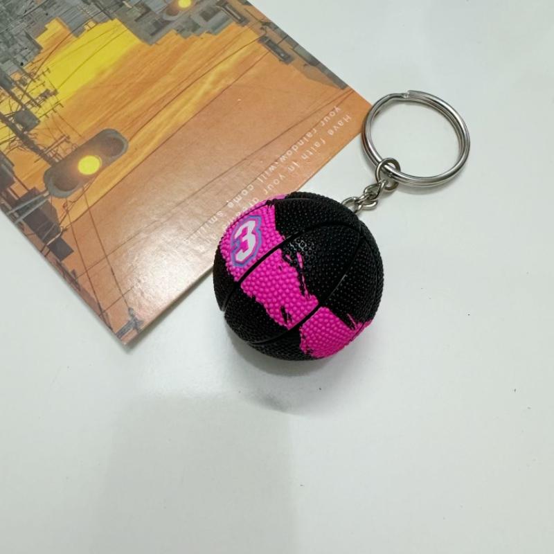 Curry Basketball Keychain Car Key Ring Star Fan Key Chain Ball Bag for Men Boy Car Keyring Lover Trinket Gifts Toys Accessories