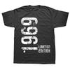 55th Birthday 55 Years Man Woman Retro Vintage 1969 Gift T Shirts Summer Style Graphic Cotton Streetwear T-shirt Mens Clothing