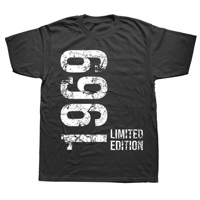 55th Birthday 55 Years Man Woman Retro Vintage 1969 Gift T Shirts Summer Style Graphic Cotton Streetwear T-shirt Mens Clothing