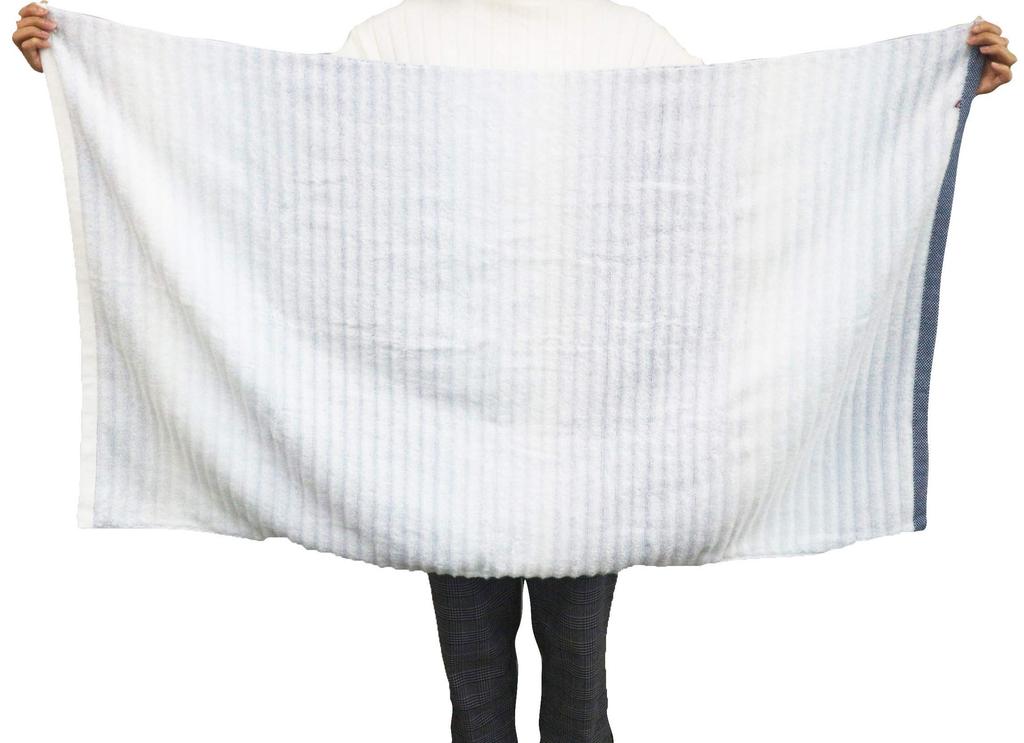 Marushin Bath Made in Imabari 70 x 120 Star Plus Made in Imabari 0306002300 Towel, Japan, Towel, cm, Blue, Japan, Towel,