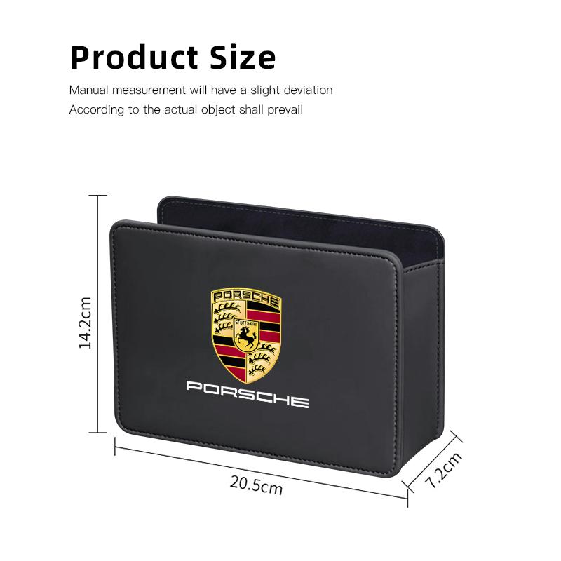Auto Innen Hängende Aufbewahrungsbox Organizer Halter Für Porsche Cayenne Panamera Macan 911 718 Taycan Boxster Cayman 918 Pajun