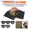 dailyGrit Assorted Sandpaper 20PCS Wet Dry Abrasive Sheets for Car Headlight Restoration Home Improvement Woodworking Tools Kit