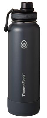 Thermoflask Lite Shadow Black Insulated Water Direct Drink Stainless Steel Thermoflask TAKEYA [TAKEYA Official] 1.17L (1170ml) - Bottle, Bottle,