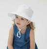 Children's Hat New Sun Hat Male and Female Baby Breathable Basin Hat Beach Hat