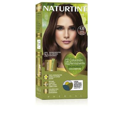 Barva na vlasy bez amoniaku NATURTINT č. 4.35 - Intenzivní Cappuccino hnědá 170 ml
