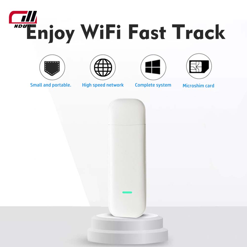 NDUP H762 4G Wireless Network Card Router - Portable WiFi, 4G LTE CAT4 USB Dongle, Up To 150Mbps, Supports 10 Users