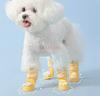 High Top Pet Silicone Rain Boots, Long Tube Rain Boots, Small Dogs Go Out, Anti Slip, Wear-resistant, Waterproof Dog Shoes, Tedd