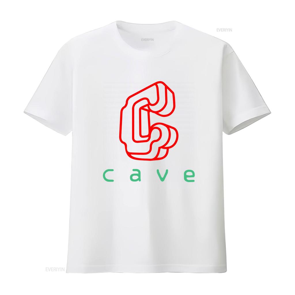 Cave Shmup Arcade Logo Tričko pro Retro Herní Styl vintage Vyprané designové oblečení grafika Ležérní Horní díl Pro Každodenní Nošení Měkké