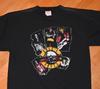 1990's GUNS N' ROSES Vintage Original Rare 90's Concert Tour Rock Metal Band Tee T-shirt (XL) X-Large 1980's Axl And Slash Vtg Tshirt GiFT