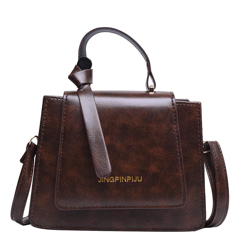 Shengshi retro chic bag women's 2019 popular new Hong Kong style fashion texture versatile single shoulder crossbody small square bag