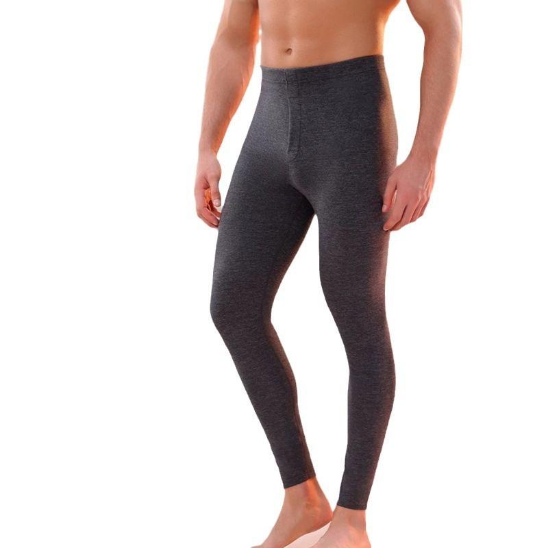 Men's German velvet is cold-proof and warm, double-sided ground velvet, slim-fitting and seamless, and wears tight leggings for autumn and winter.