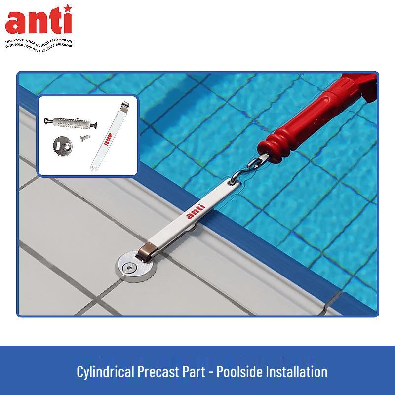 Andy Swimming Pool Lane Line Cylindrical Anchor