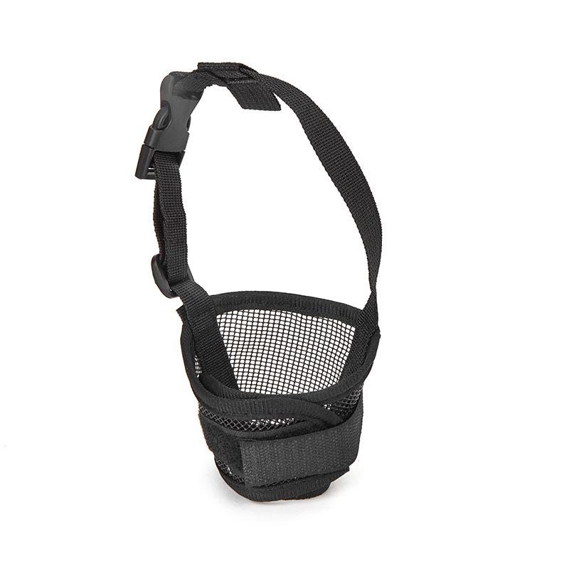 Regulowany kaganiec przeciw gryzieniu dla psa z wyściółką komfortową