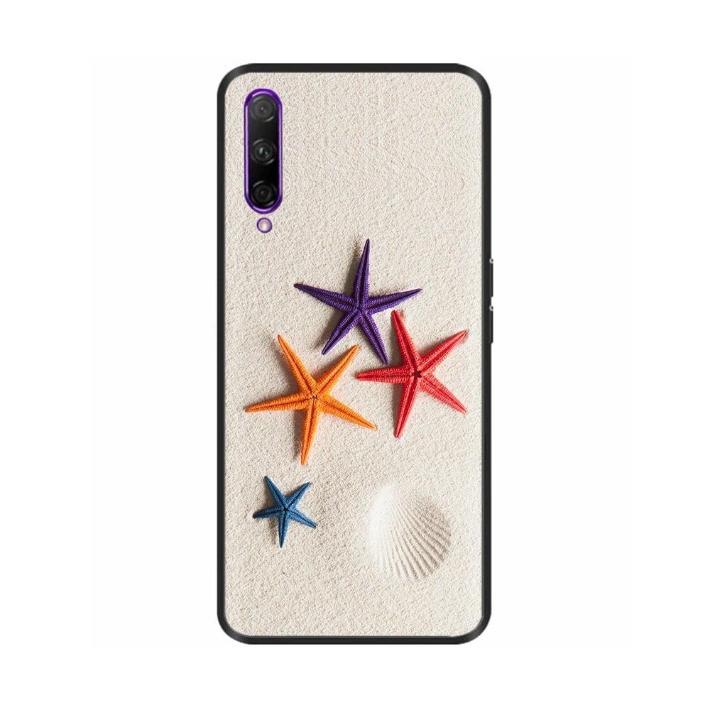 Black Silicone Case For Huawei P Smart Pro Case Cute Soft Cover for Huawei P Smart Pro Fundas PSmart Pro Protective Shell Capas