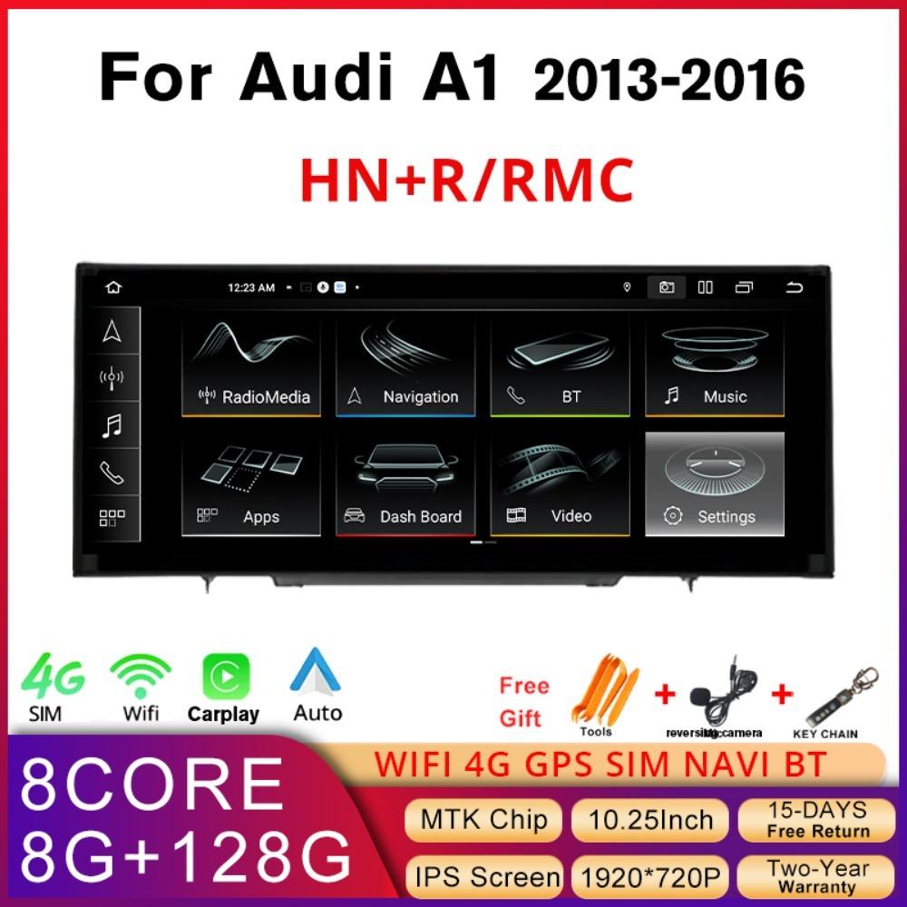 

10,25 Android 13.0 A1 LHD 2013-2016 RMC HN+R Автомобильный радиоприемник Мультимедийный проигрыватель Carplay Головное устройство Android Auto GPS BT Eight Core красный