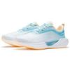 Li Ning Super Leve 19 Amortecimento Antiderrapante Resistente à Abrasão Cano Baixo Tênis de Corrida Feminino Azul Gelo Leve ARBS002-17