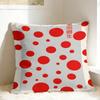 Pillow Case Yayoi K-Kusama Dots Print  Pillow Cover For Sofa Home Decoration Funny Pillowcases