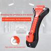 Car Emergency Escape Window Breaker with Reflective Tape and Seat Belt Cutting Hammer, Multifunctional Hammer, Red,Yellow, Pink