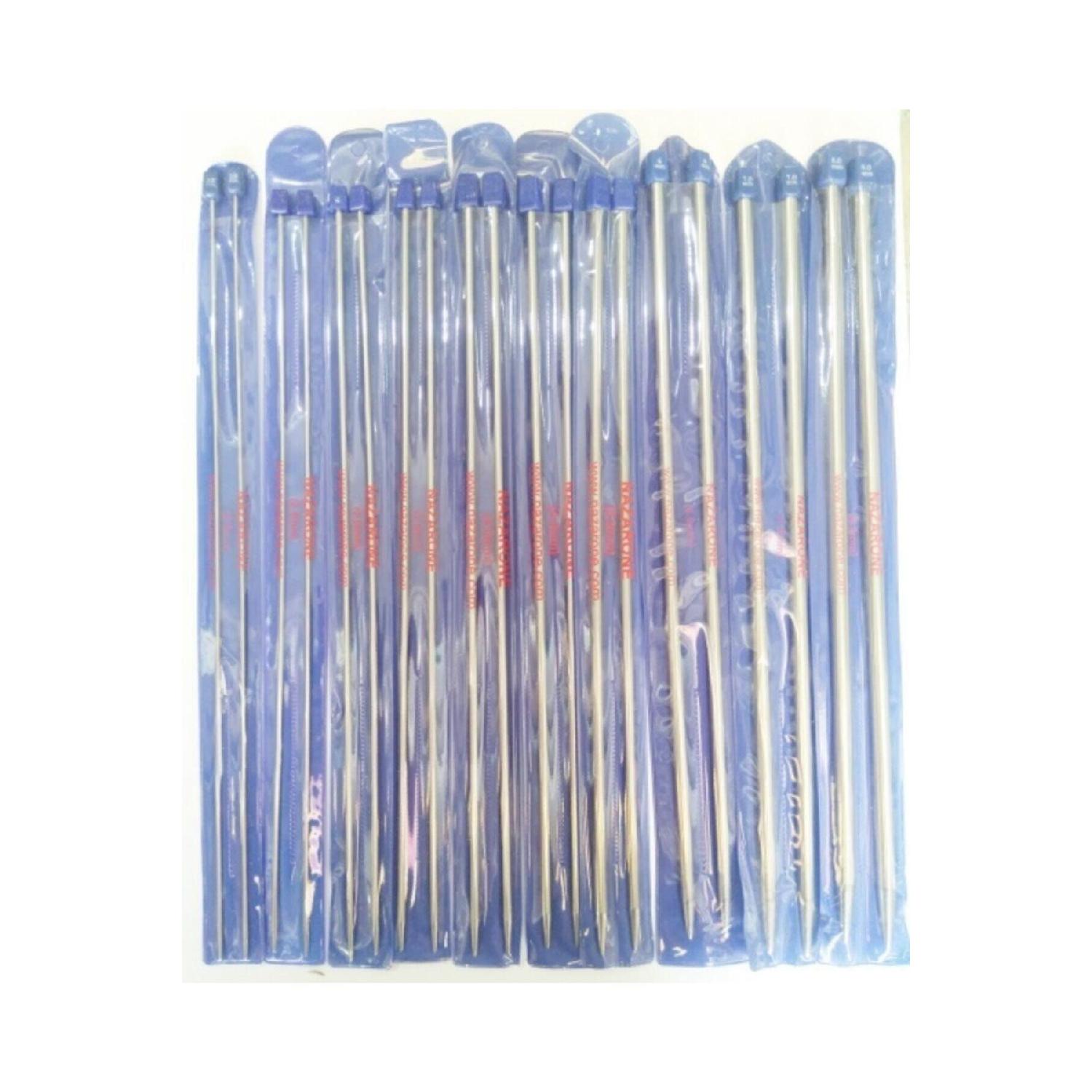 

Knitting Needle Set Titanium (2-2.5-3-3.5-4-4.5-5-6-7-8)No 10 Pieces 0-4.9mm