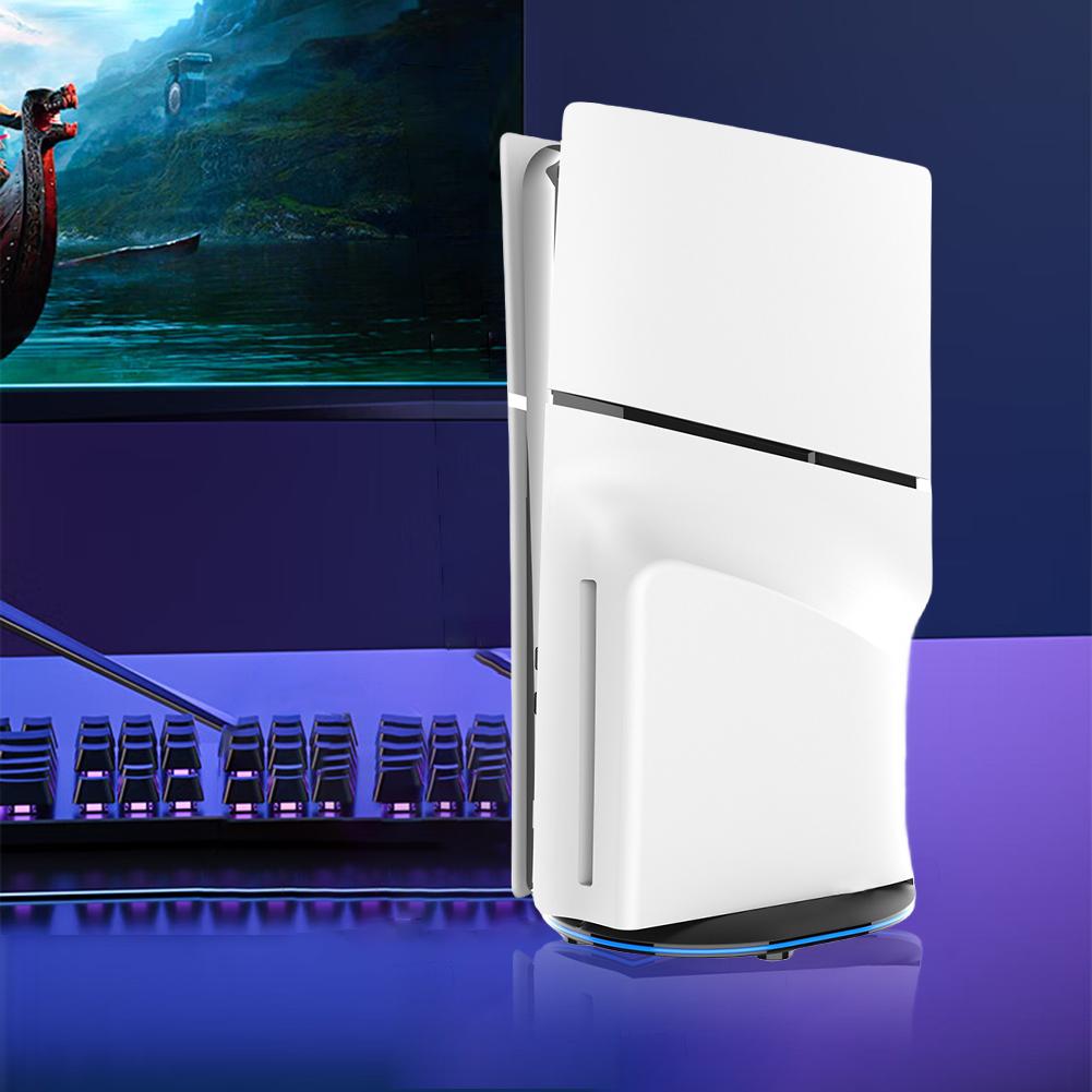 Base Stand Holder Base Stand Replacement Console Stand for PS5 Slim Console Disc and Digital for Playstation 5 Slim Console