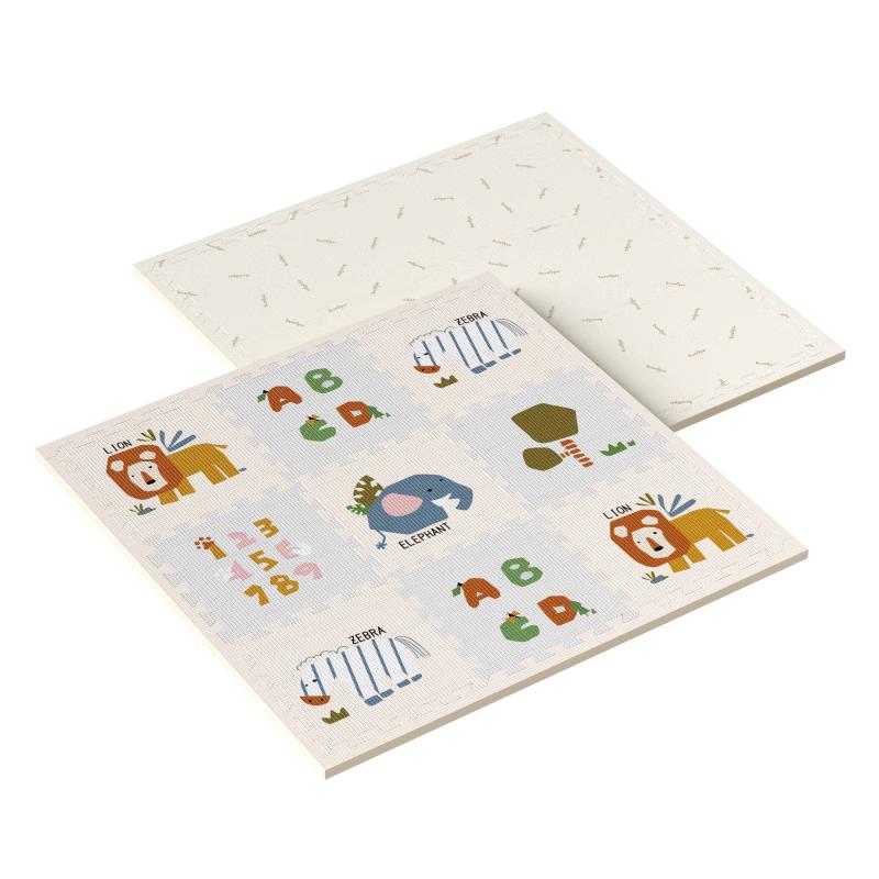 Складывающийся детский игровой коврик Manlong XPE 12 pieces