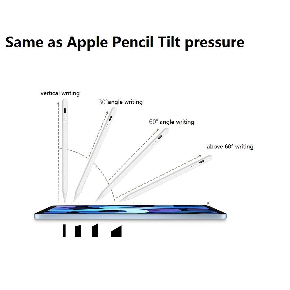 1× Bluetooth Stylus Pen For Apple Pencil 2nd Gen For  Pro Air Mini 2018-2021