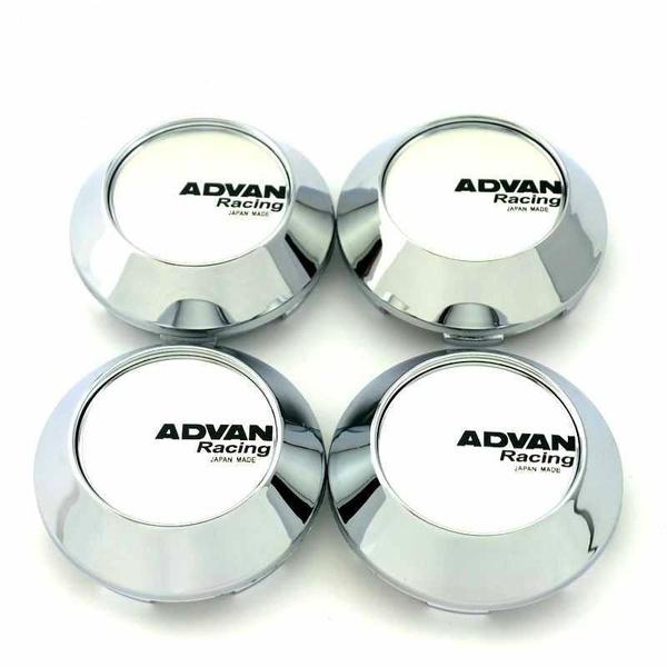 

4 шт./лот гоночная эмблема Advan 65 мм 68 мм, колпаки для центральной ступицы колеса автомобиля, аксессуары для значков для модификации, крышка ступицы колеса автомобиля 65MM серебряный