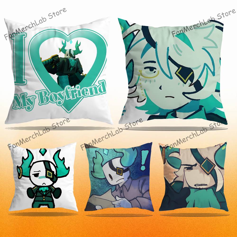 Heißes Spiel Cartoon PPhightingS Kissenbezug Kissenhülle Kissen Plüsch Jungen Mädchen Cartoon Anime Kawaii Dekoration Kinder Geburtstagsgeschenke